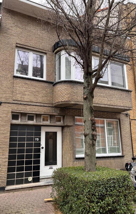 Charmante Art Deco Rijwoning Ostenda Esterno foto